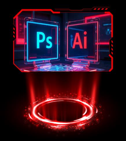 Graphic designer illustration